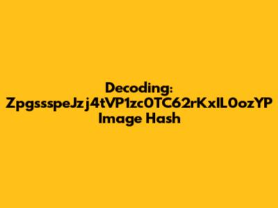 Decoding: ZpgssspeJzj4tVP1zc0TC62rKxIL0ozYP Image Hash