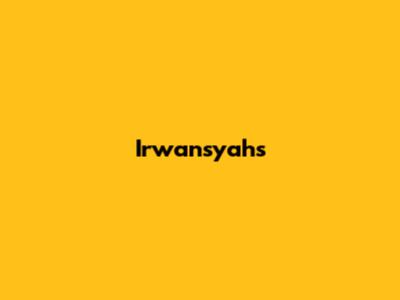 Irwansyah's 