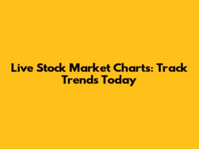 Live Stock Market Charts: Track Trends Today