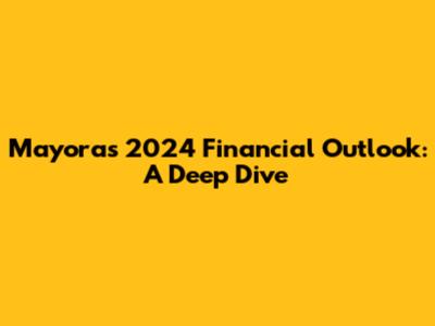 Mayora's 2024 Financial Outlook: A Deep Dive