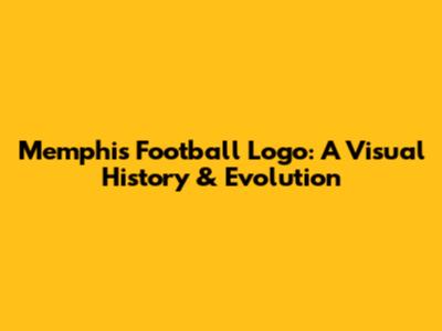 Memphis Football Logo: A Visual History & Evolution