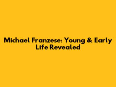 Michael Franzese: Young & Early Life Revealed