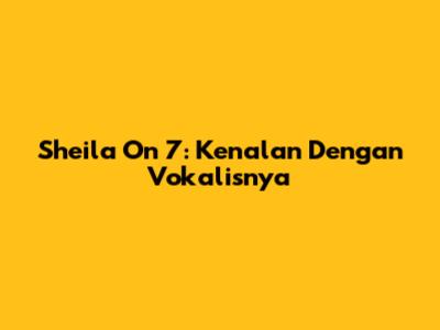 Sheila On 7: Kenalan Dengan Vokalisnya